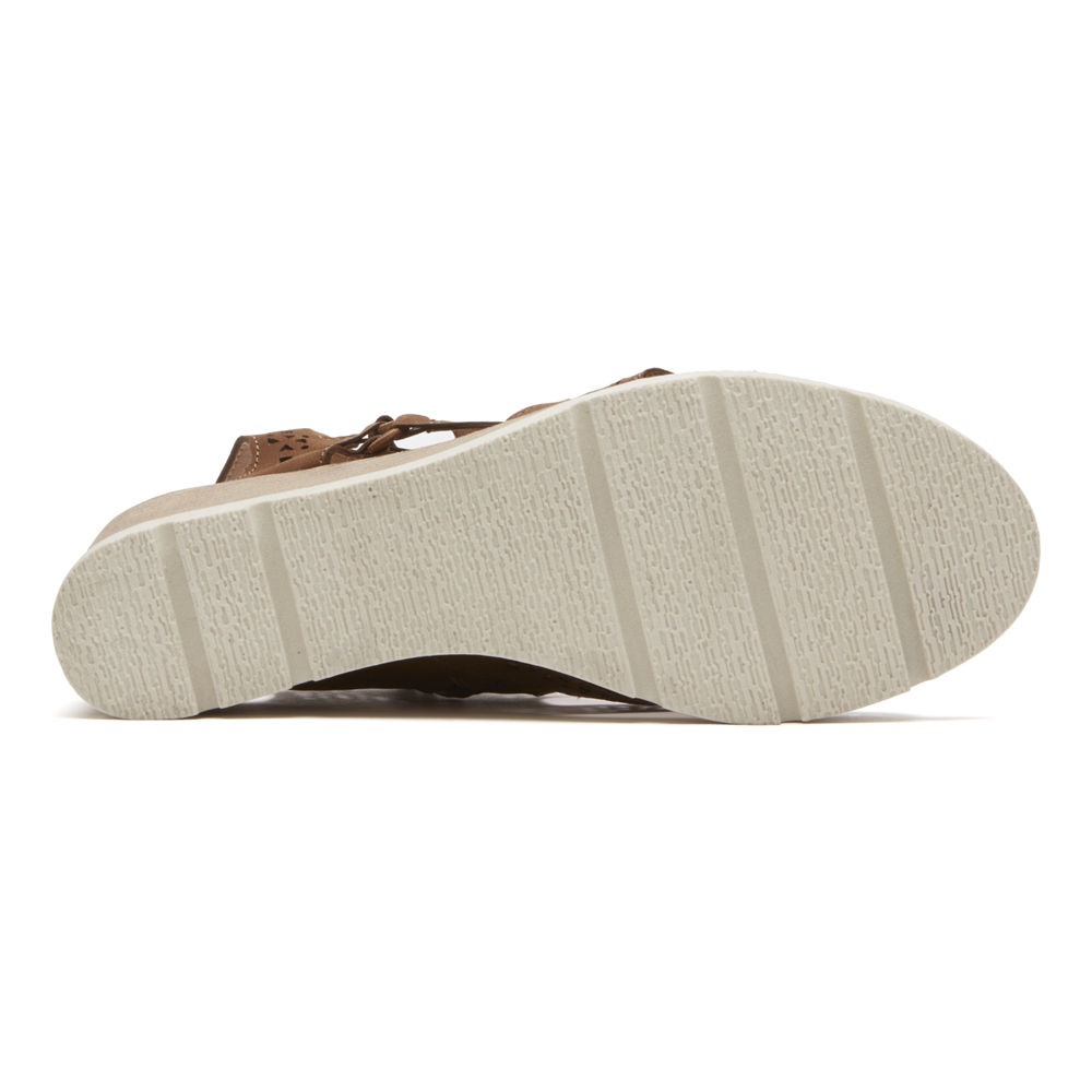 Rockport Sandaler Dame Brune - Hadley Bungee - NDIO92610